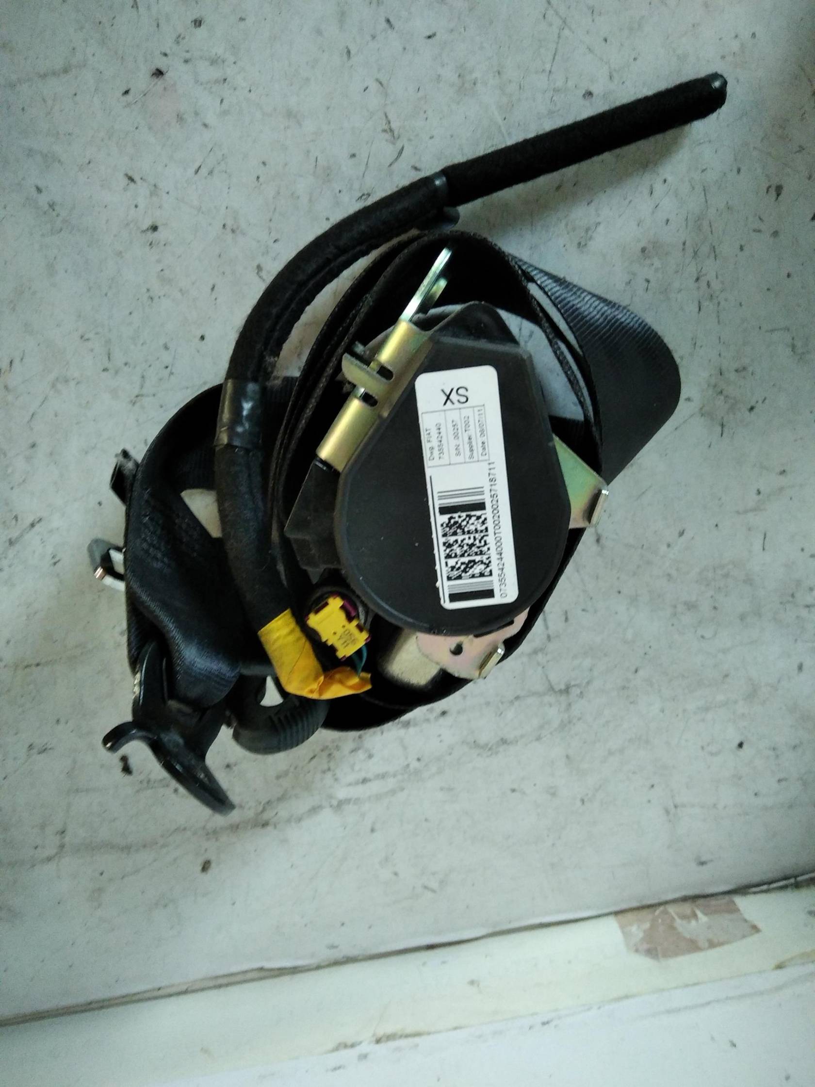 Cintura di sicurezza ant. sx.